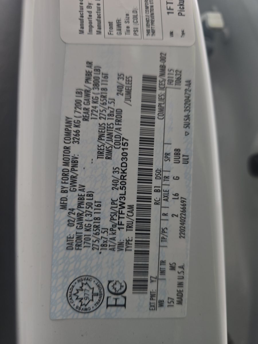 2024 Ford F-150 XLT AWD