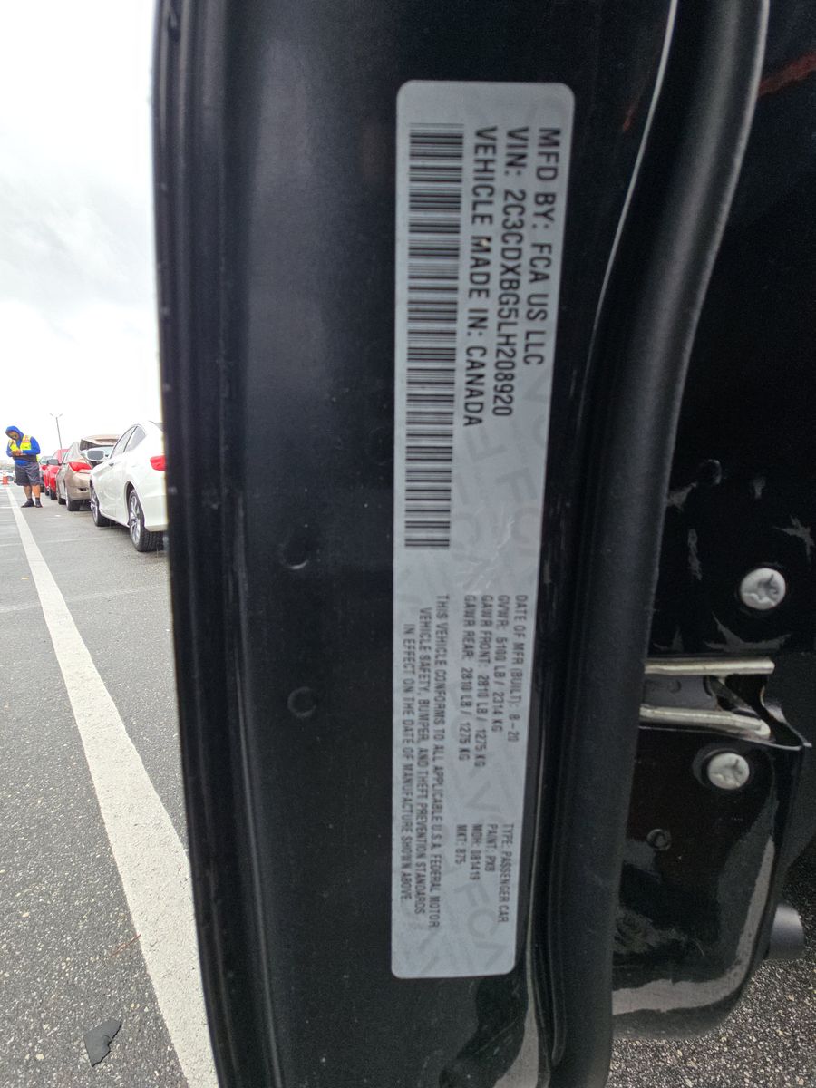 2020 Dodge Charger SXT RWD