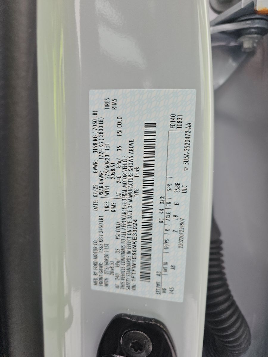 2022 Ford F-150 XL AWD