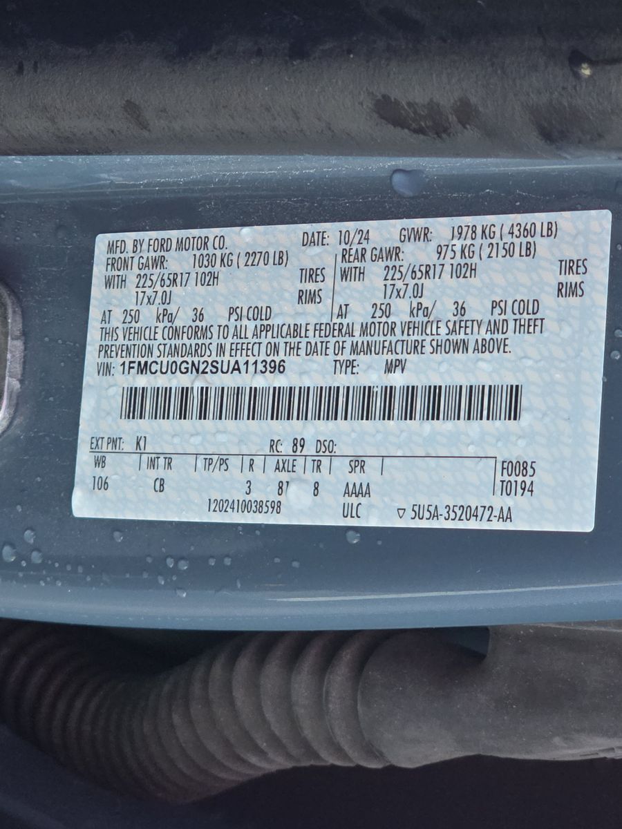 2025 Ford Escape Active FWD