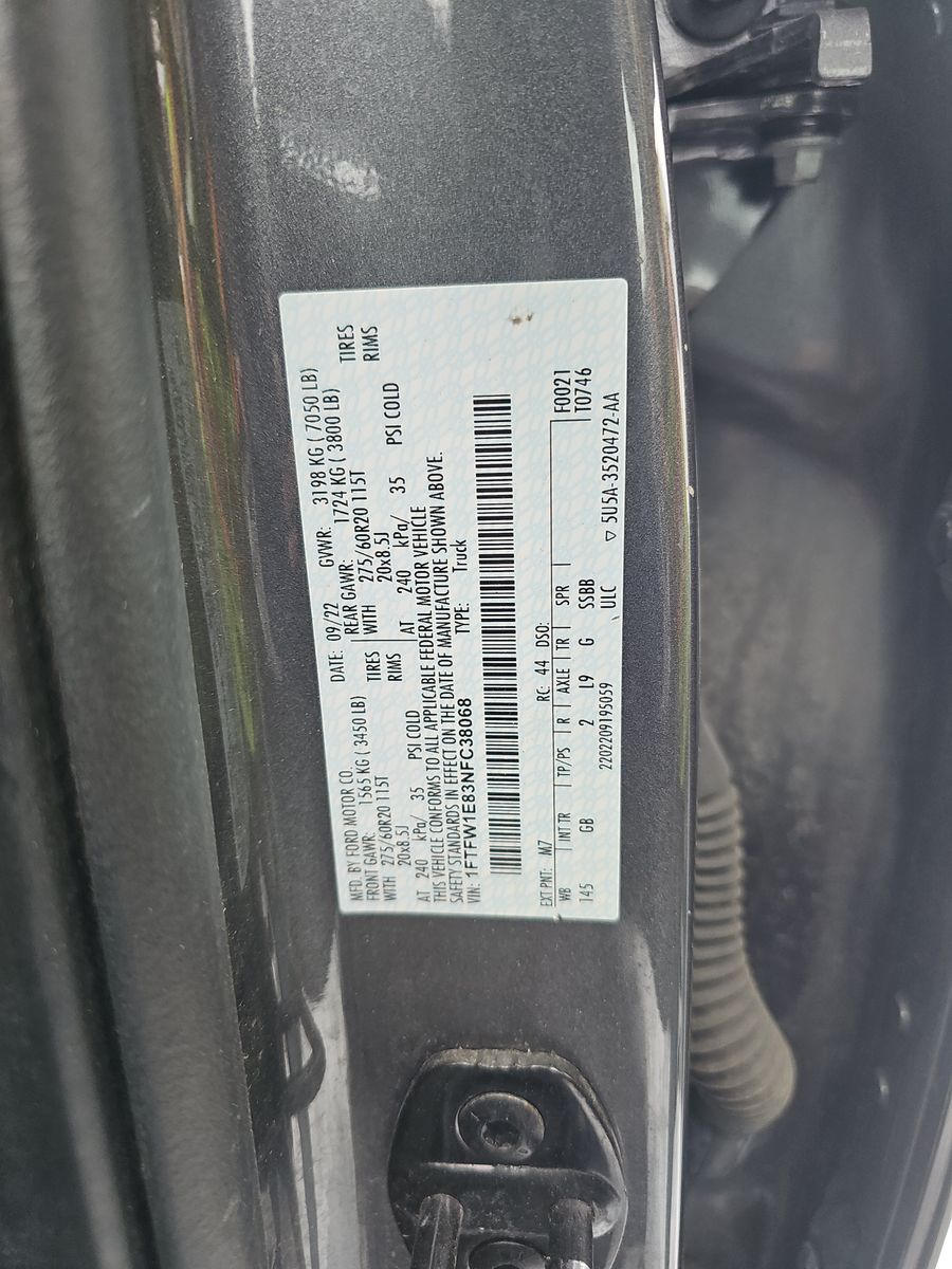 2022 Ford F-150 XL AWD