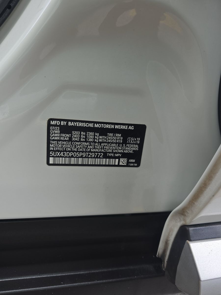 2023 BMW X3 sDrive30i RWD