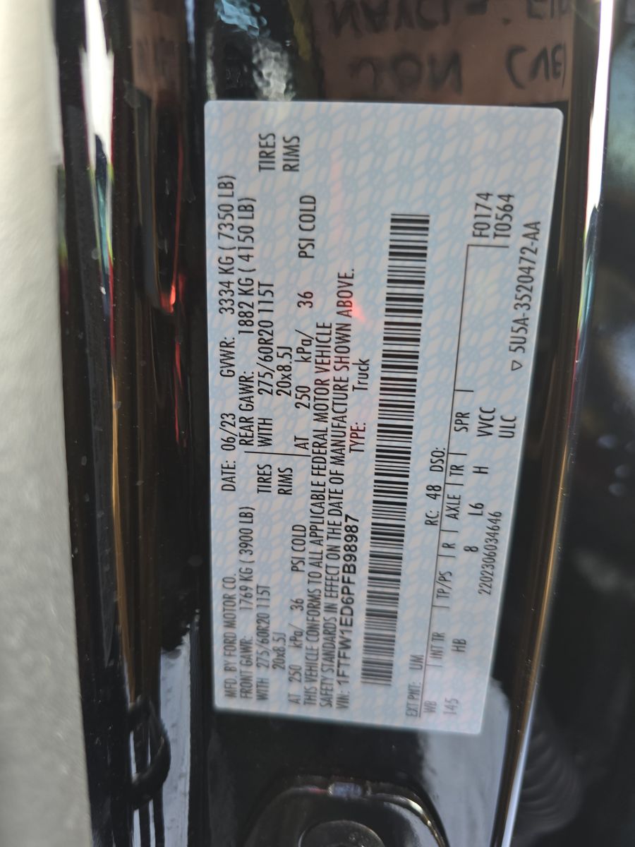 2023 Ford F-150 Hybrid Lariat AWD