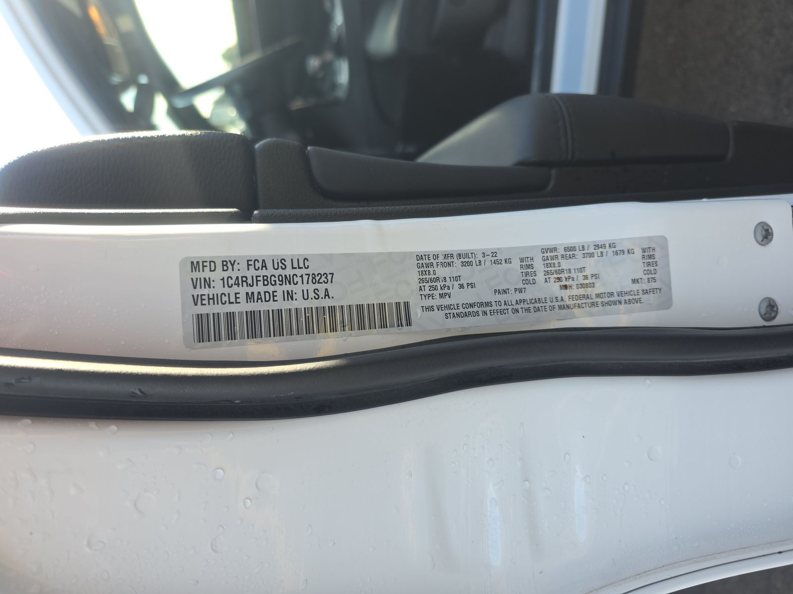 2022 Jeep Grand Cherokee Limited AWD