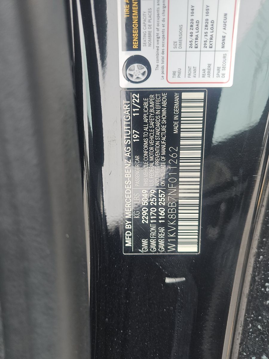 2022 Mercedes-Benz SL-Class AMG SL 63 AWD