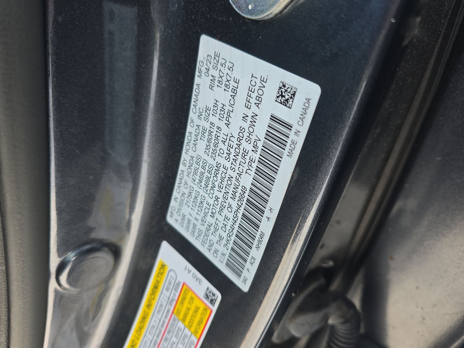 2023 Honda CR-V EX AWD