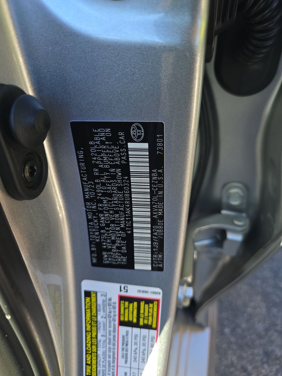 2024 Toyota Camry LE FWD