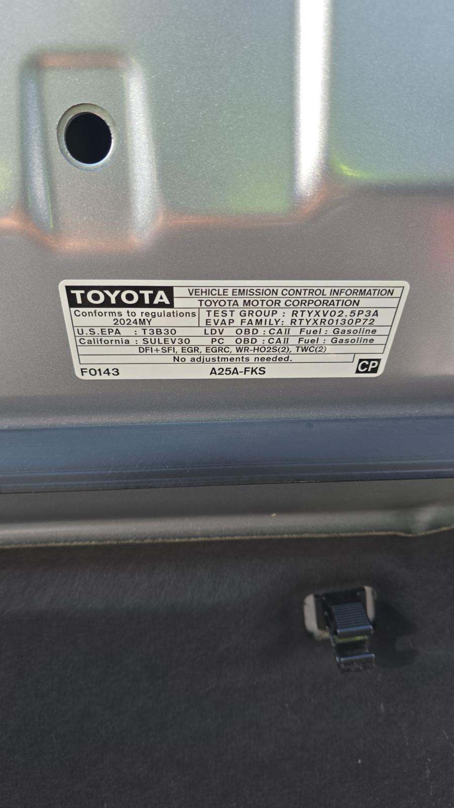 2024 Toyota Camry LE FWD