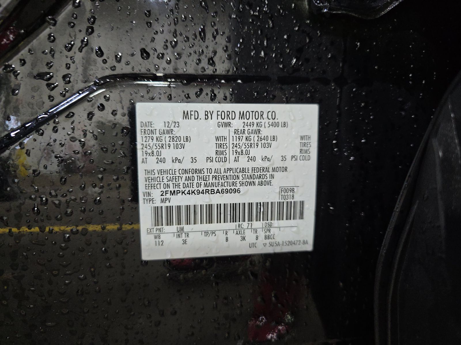 2024 Ford Edge Titanium AWD