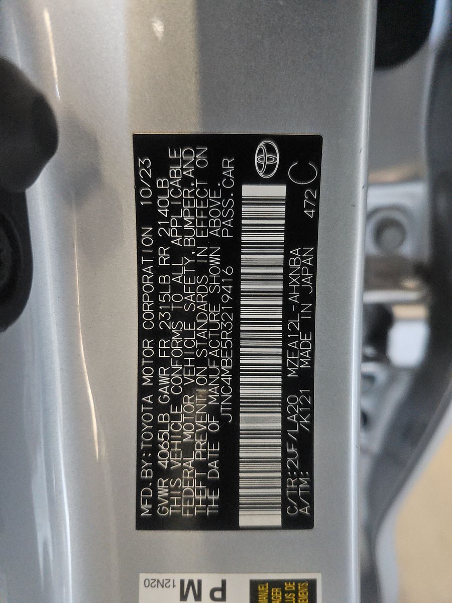 2024 Toyota Corolla XSE FWD