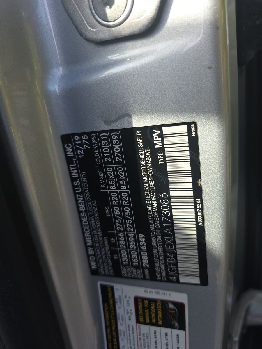 2020 Mercedes-Benz GLE GLE 350 RWD