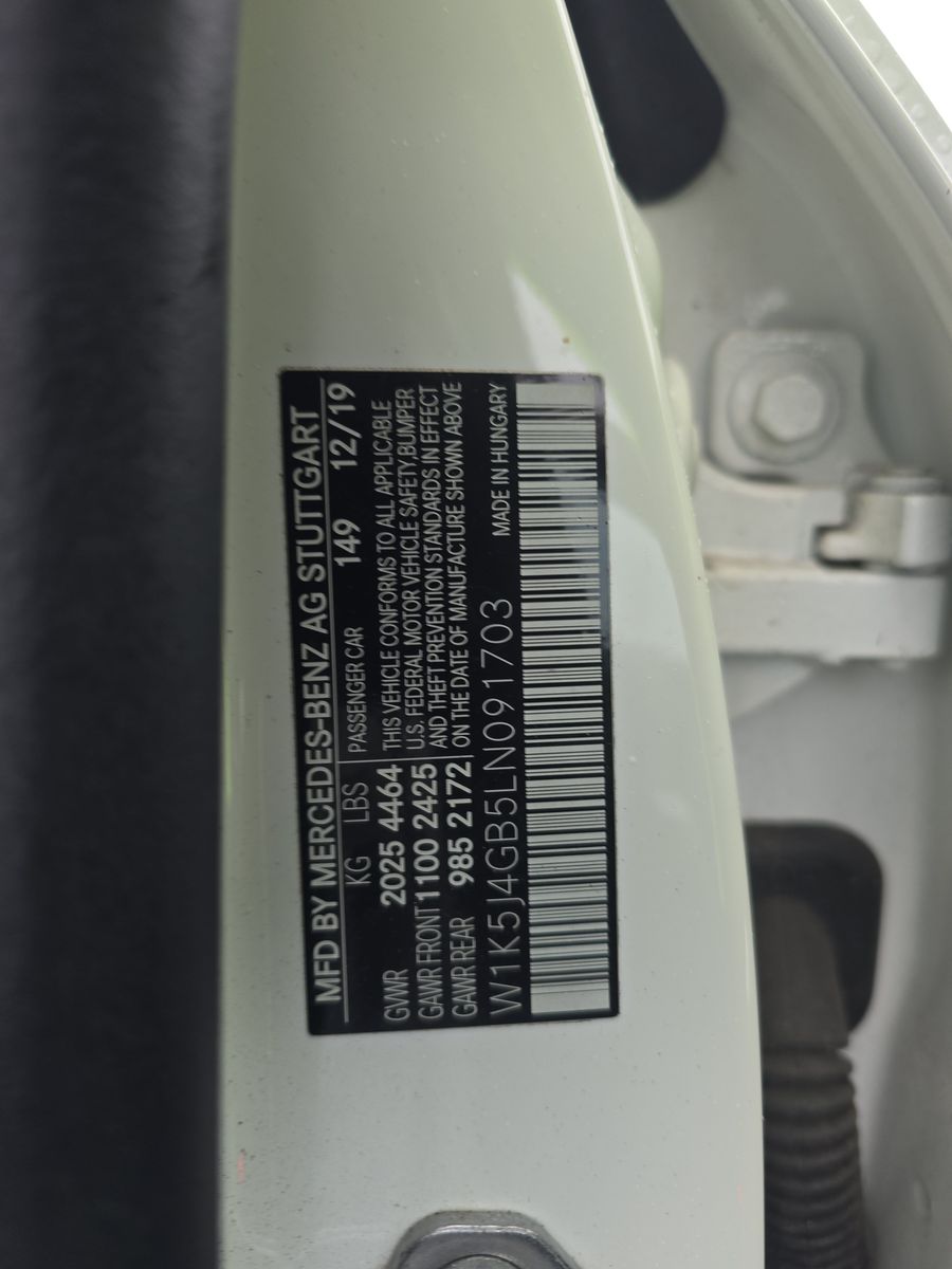 2020 Mercedes-Benz CLA CLA 250 FWD