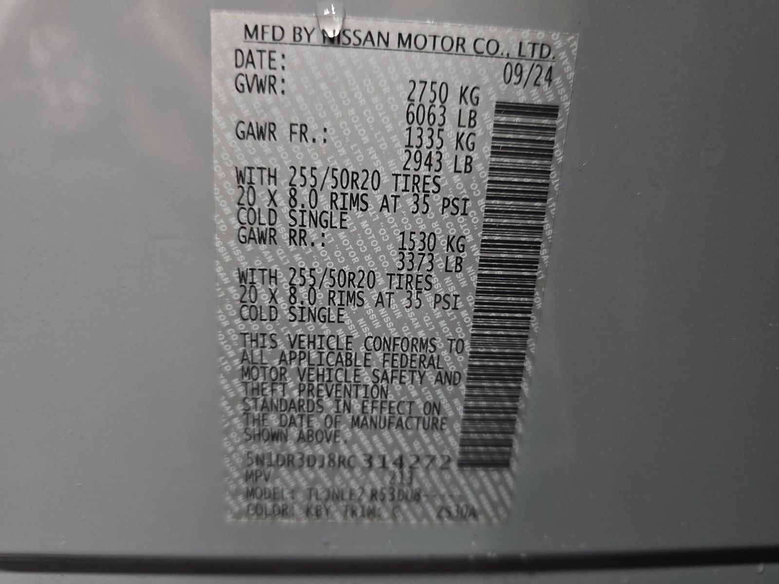 2024 Nissan Pathfinder Platinum AWD