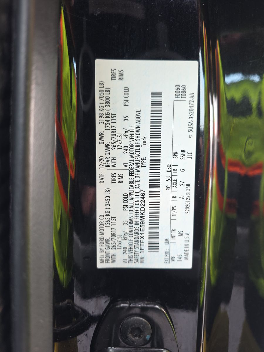 2021 Ford F-150 XLT AWD