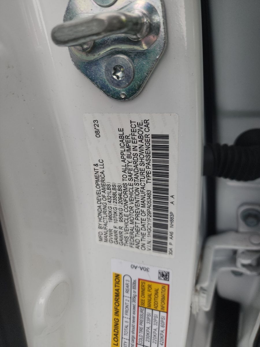 2023 Honda Accord LX FWD