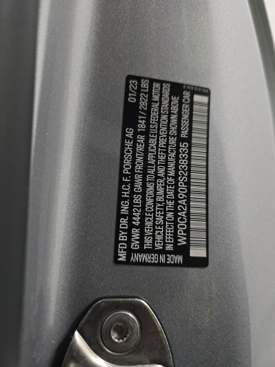 2023 Porsche 911 Carrera RWD