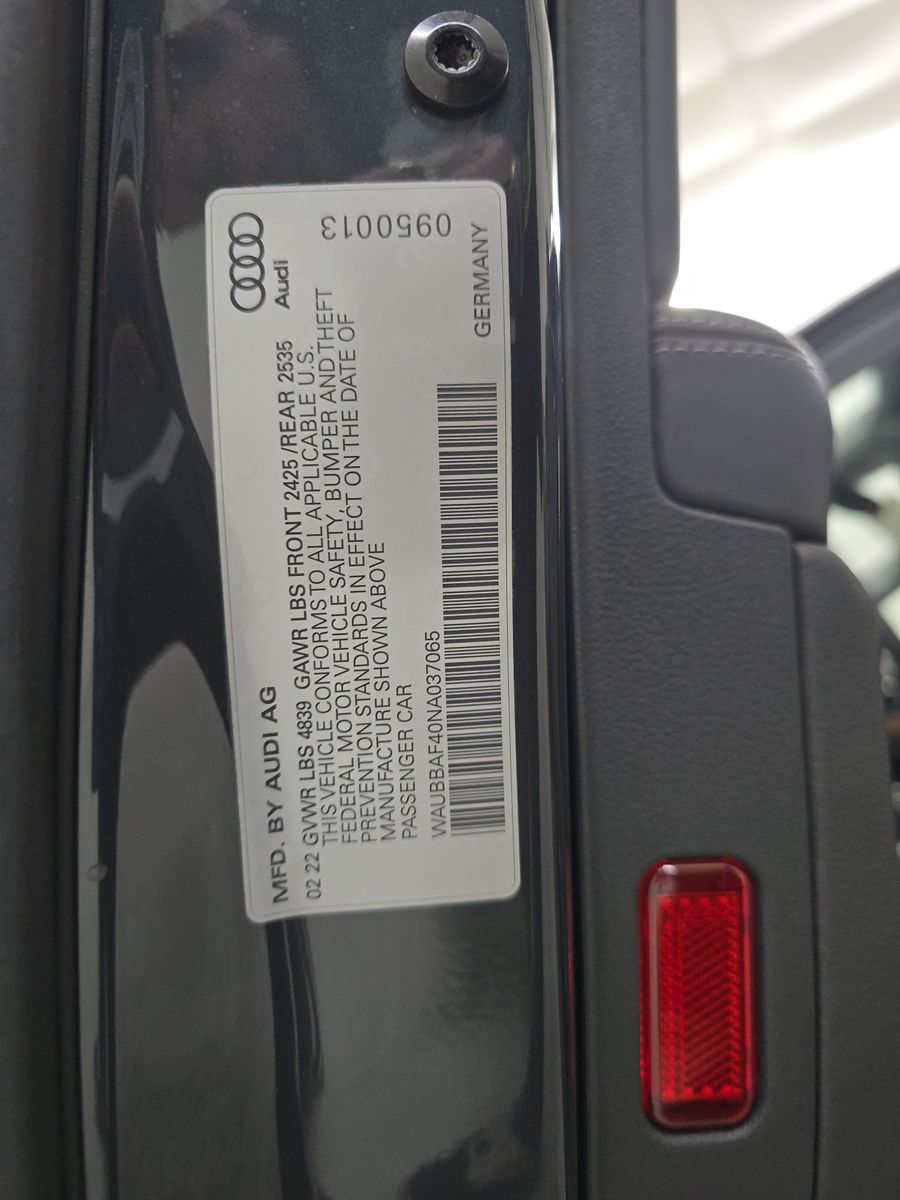 2022 Audi A4 Premium Plus AWD