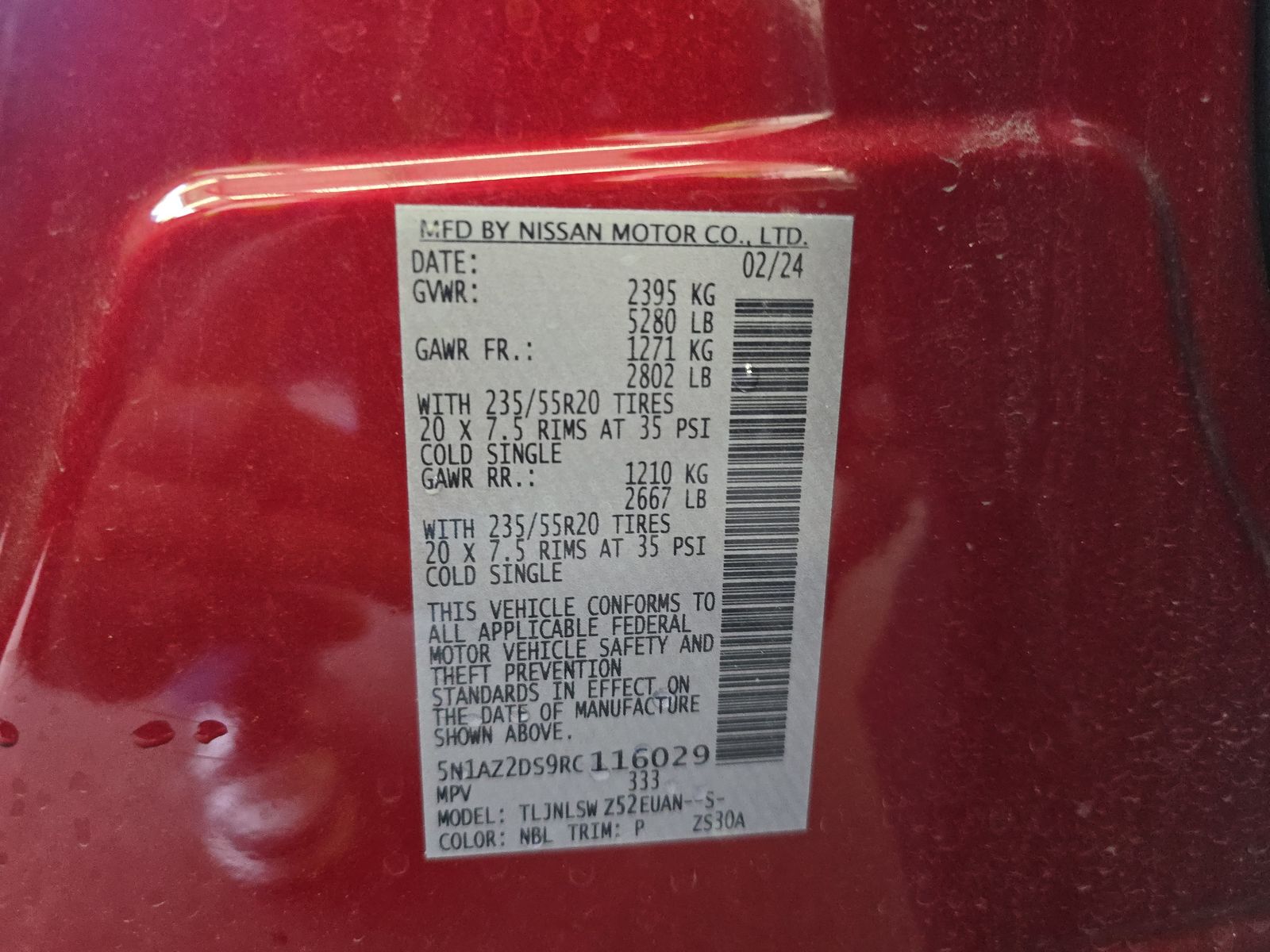 2024 Nissan Murano Platinum AWD