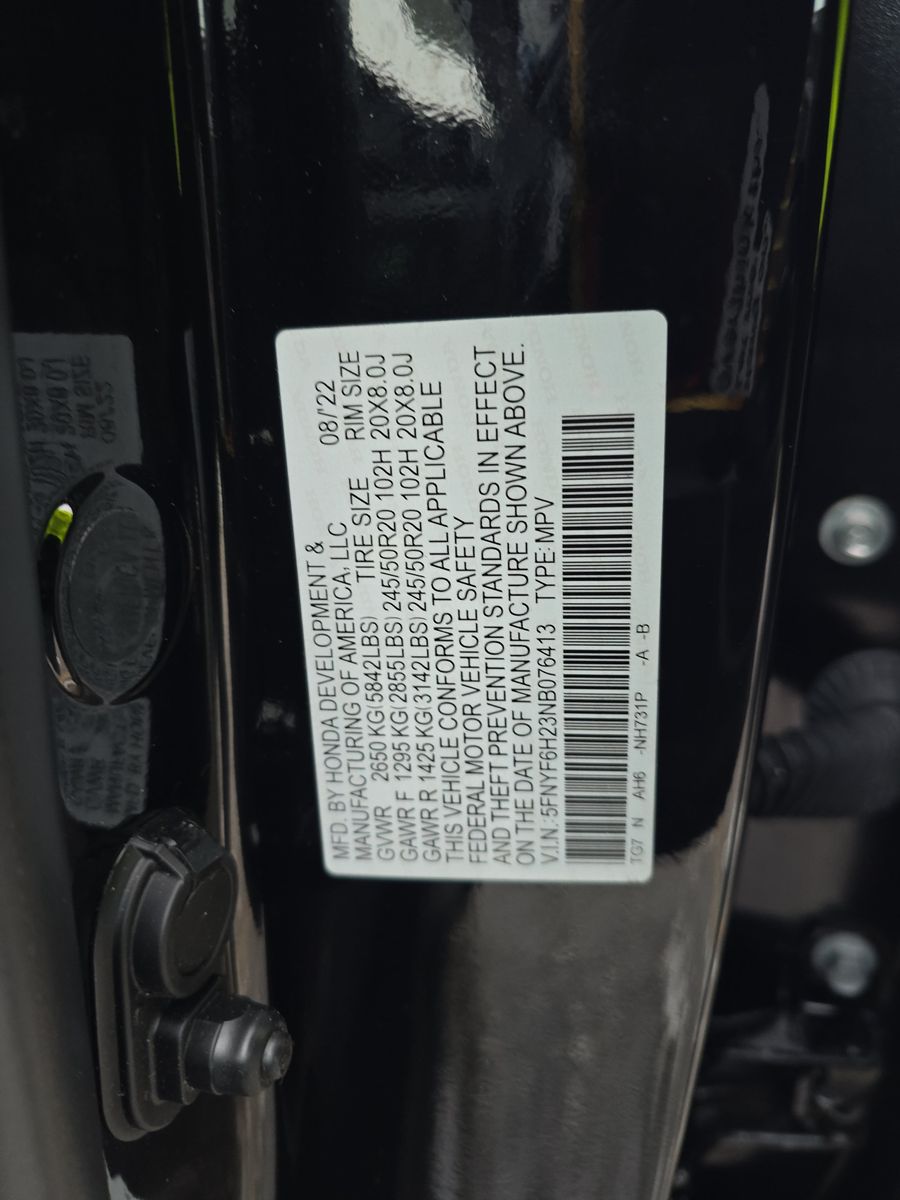 2022 Honda Pilot Special Edition AWD