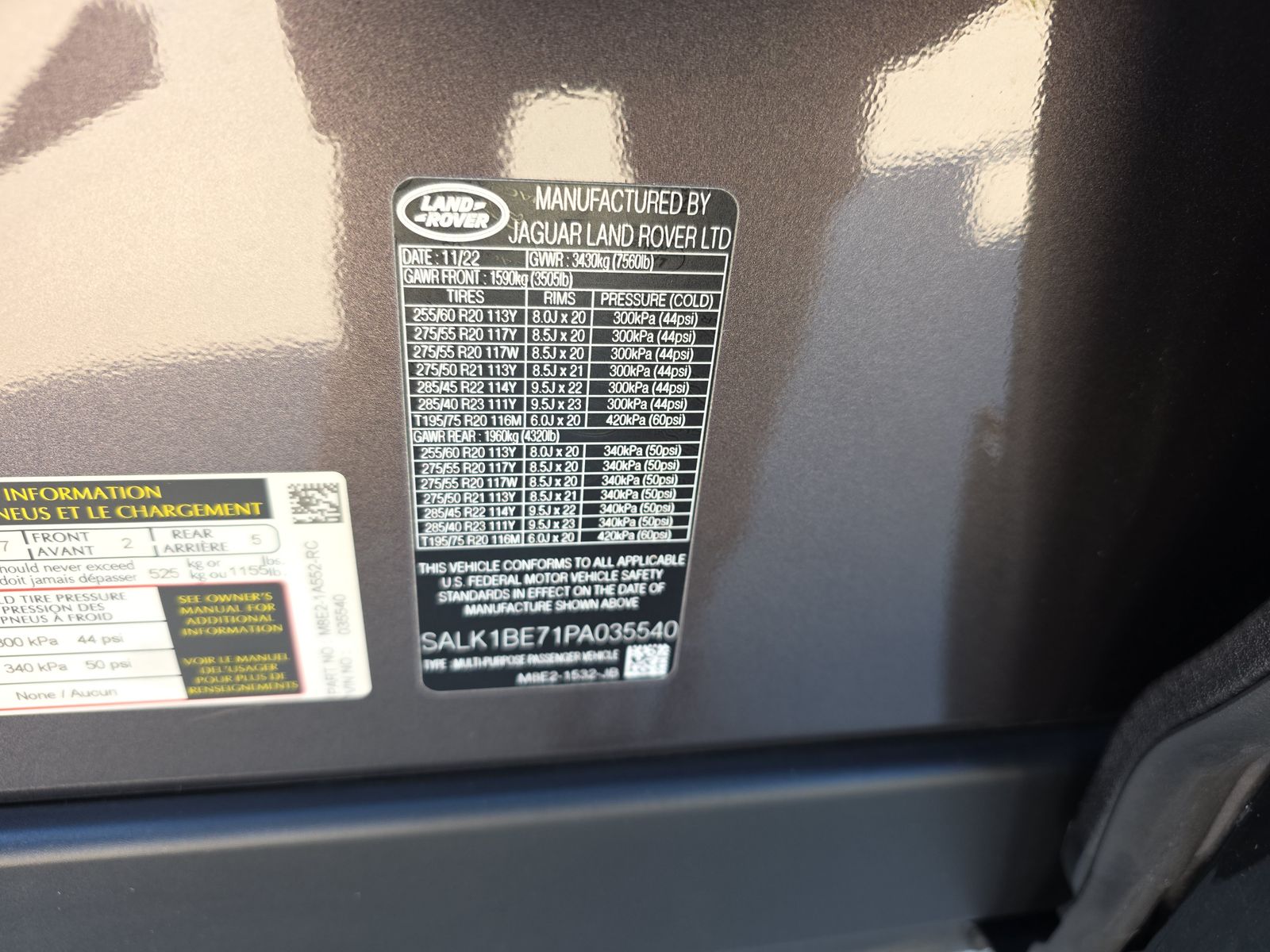 2023 Land Rover Range Rover Autobiography LWB AWD