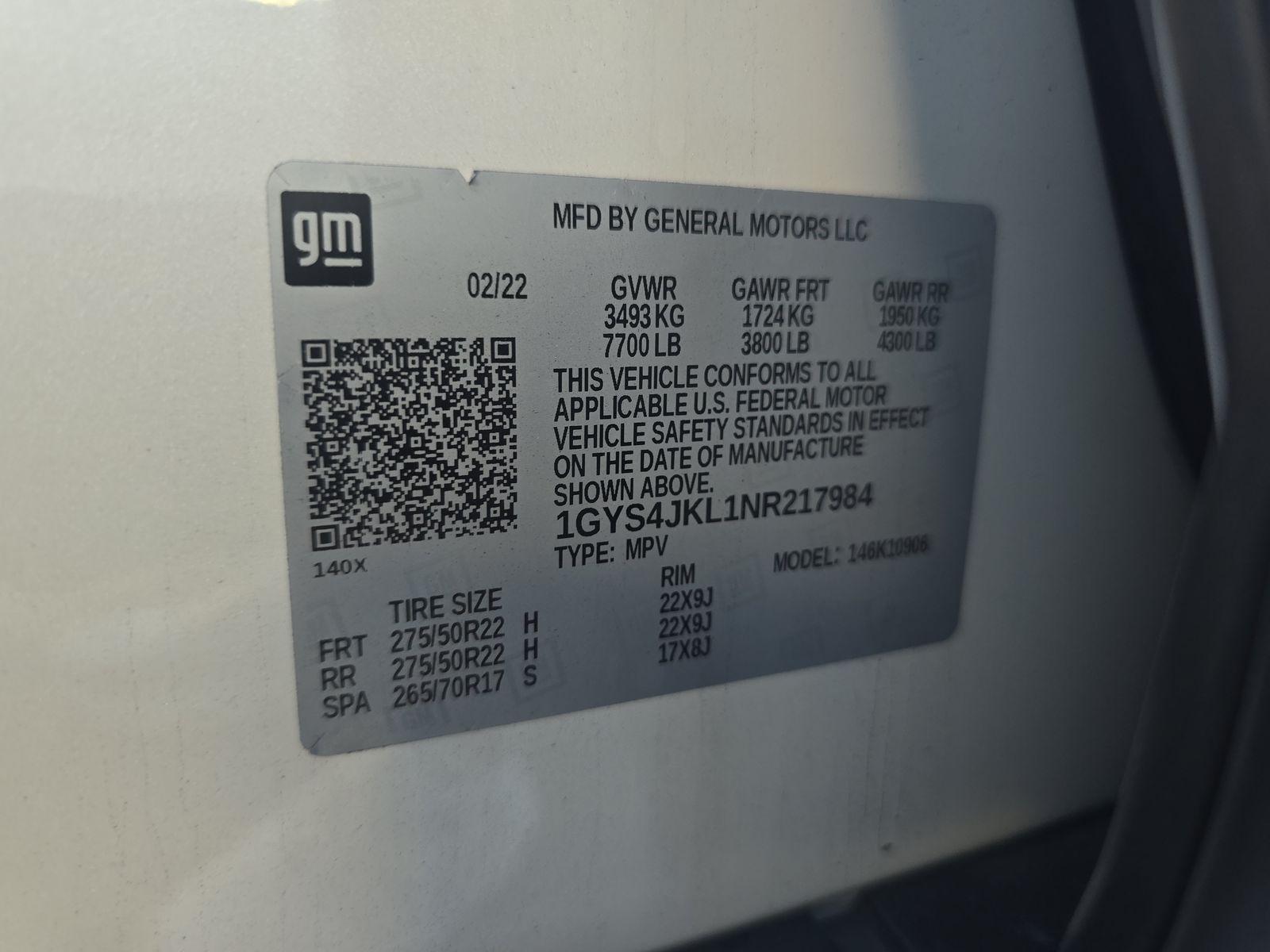 2022 Cadillac Escalade ESV Luxury AWD