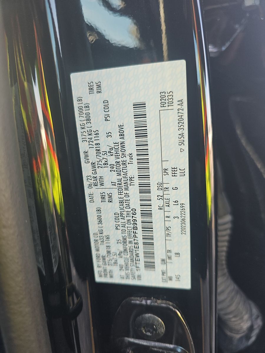 2023 Ford F-150 Tremor AWD