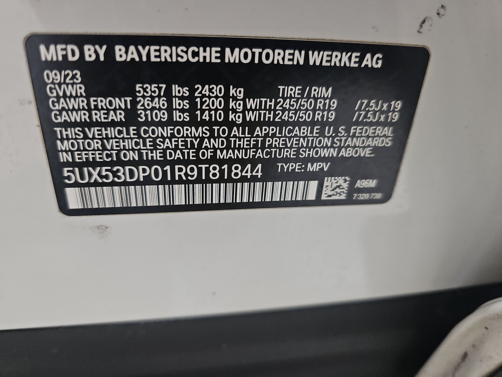 2024 BMW X3 xDrive30i AWD