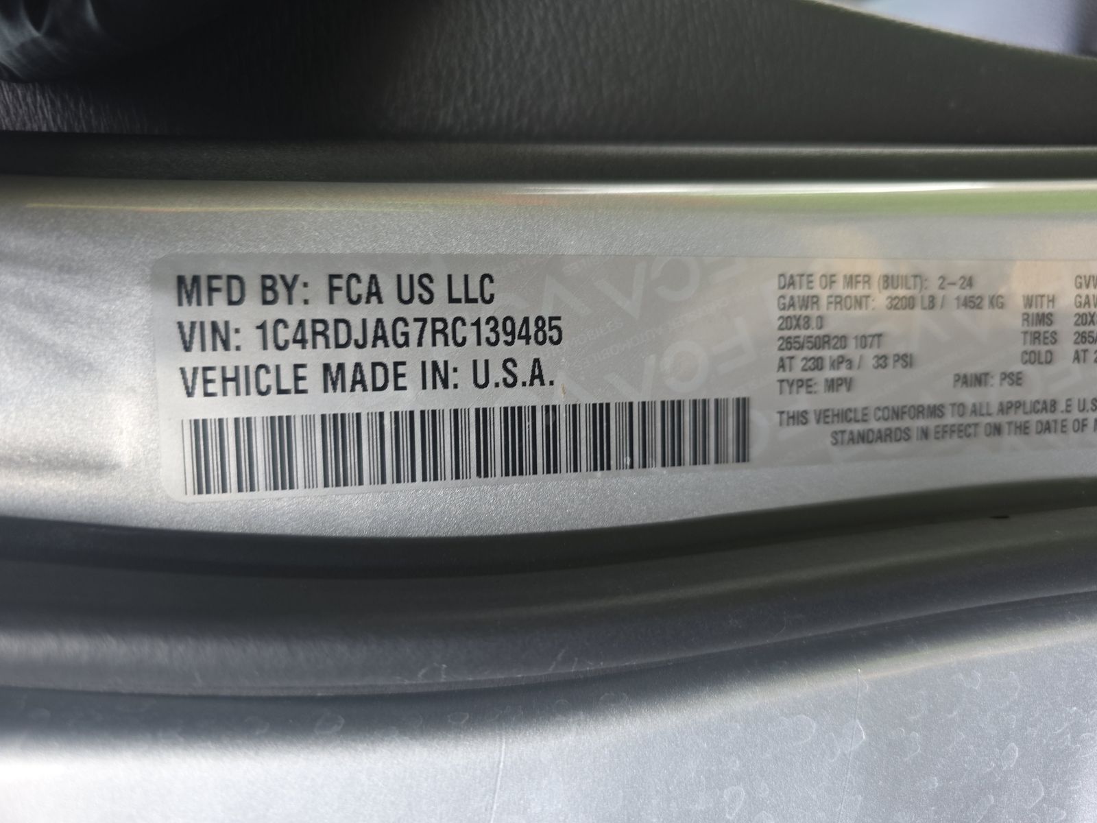 2024 Dodge Durango SXT Plus AWD