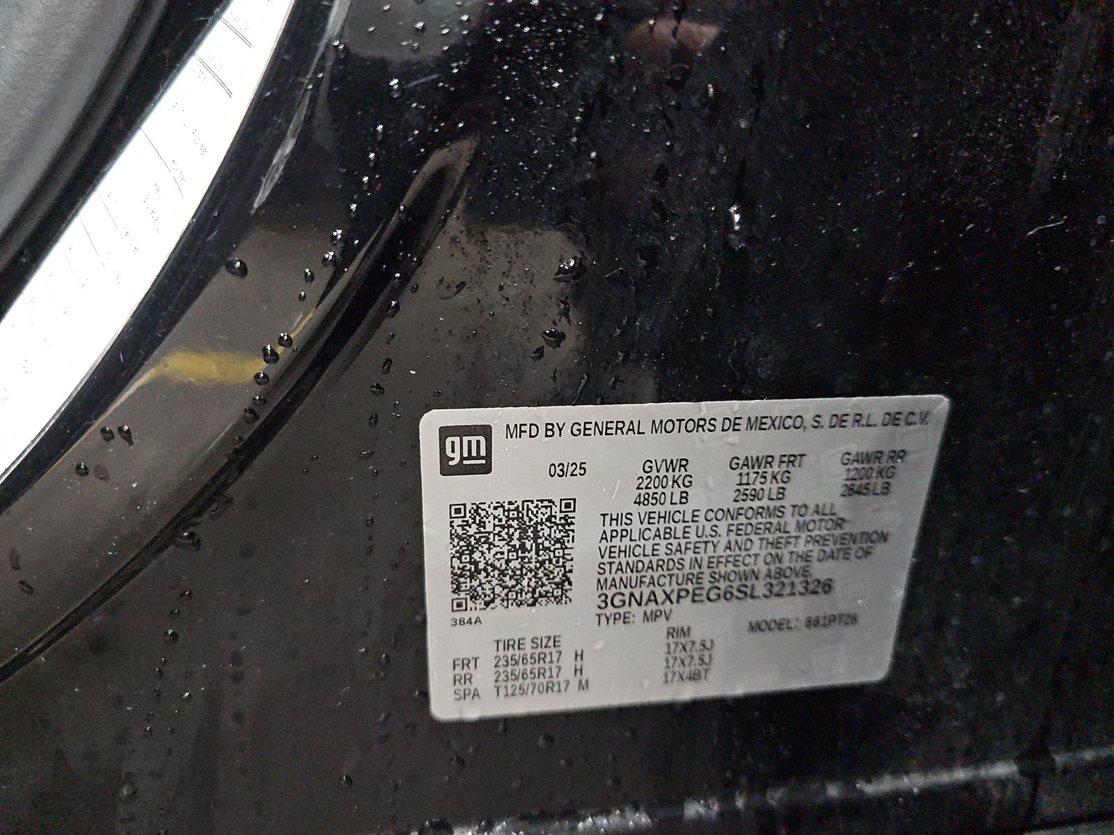 2025 Chevrolet Equinox LT AWD