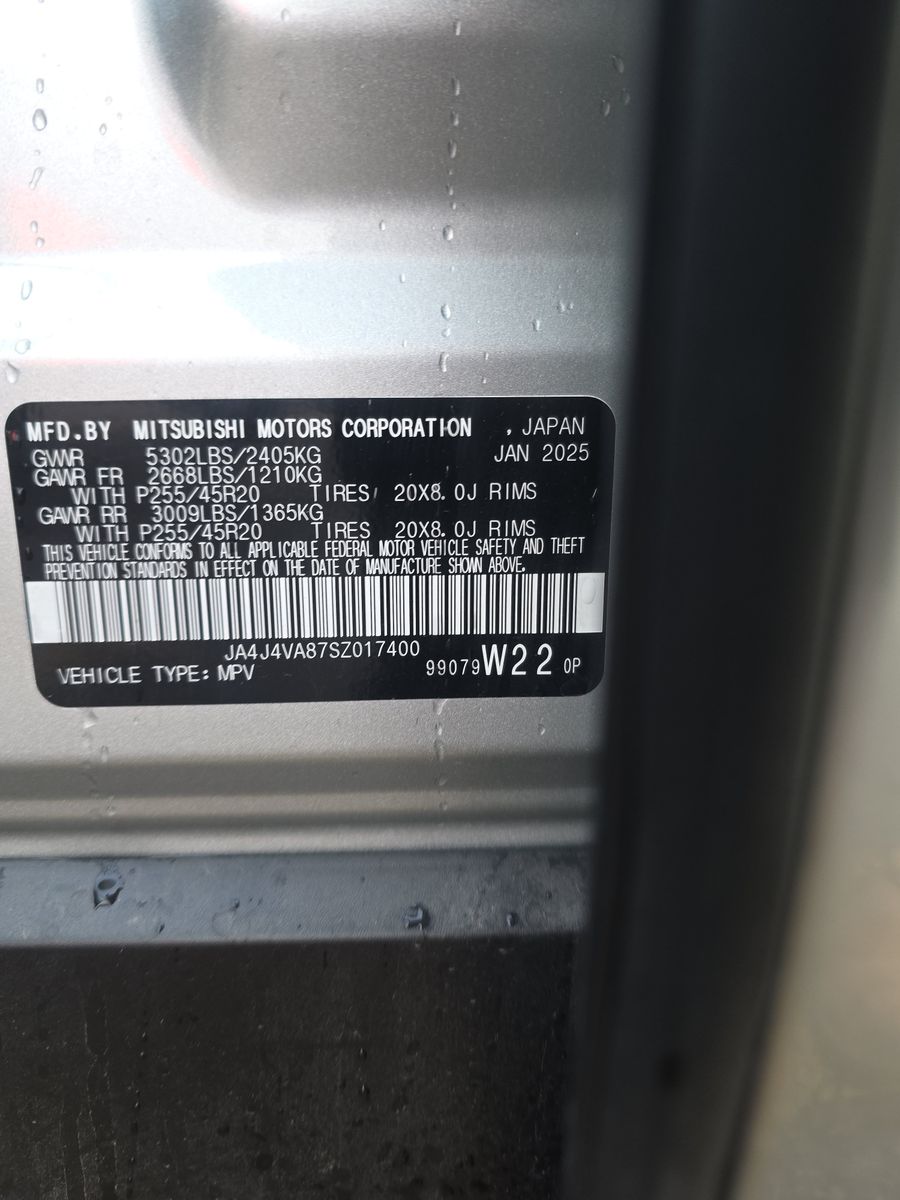 2025 Mitsubishi Outlander SE AWD