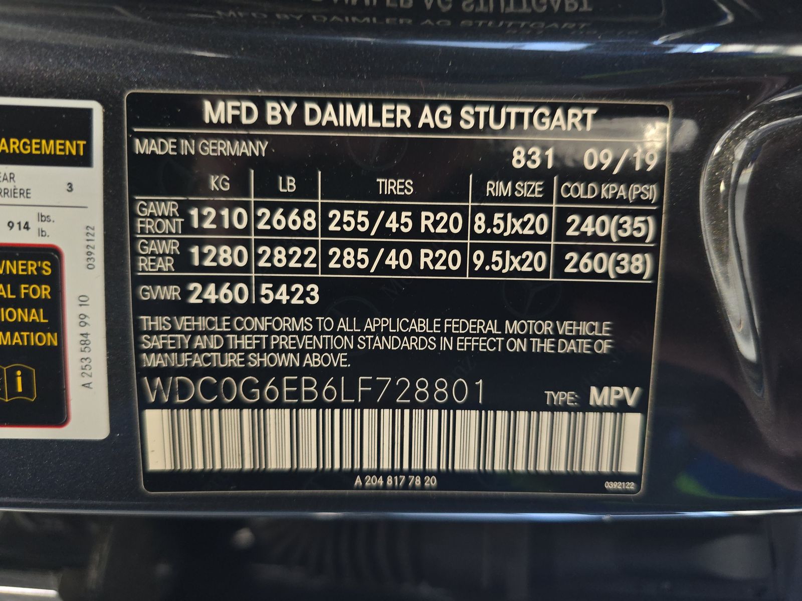 2020 Mercedes-Benz GLC AMG GLC 43 AWD