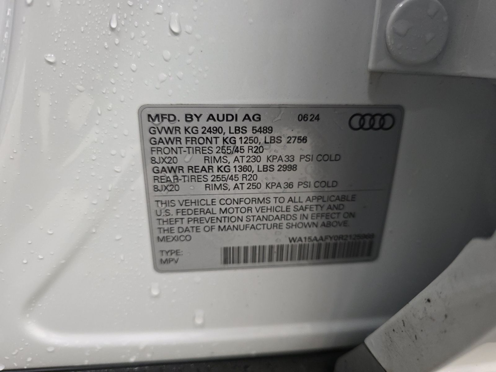 2024 Audi Q5 S line Premium Plus AWD