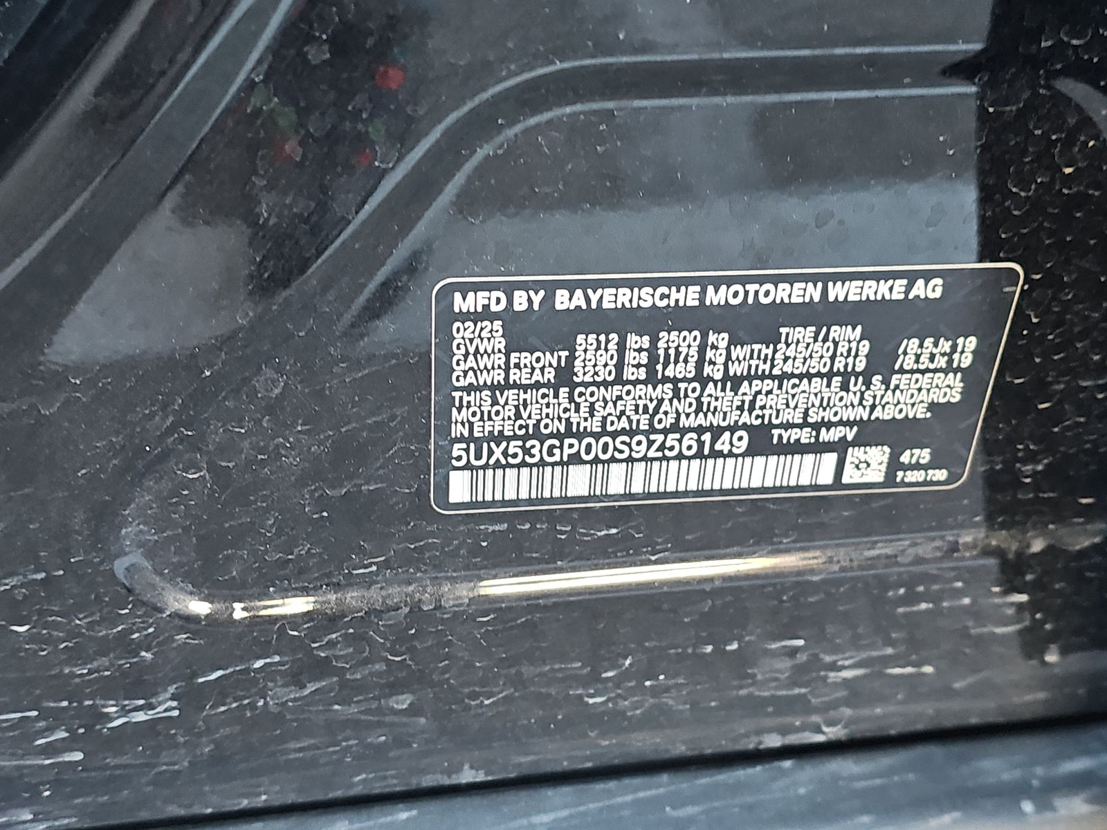 2025 BMW X3 xDrive30i AWD