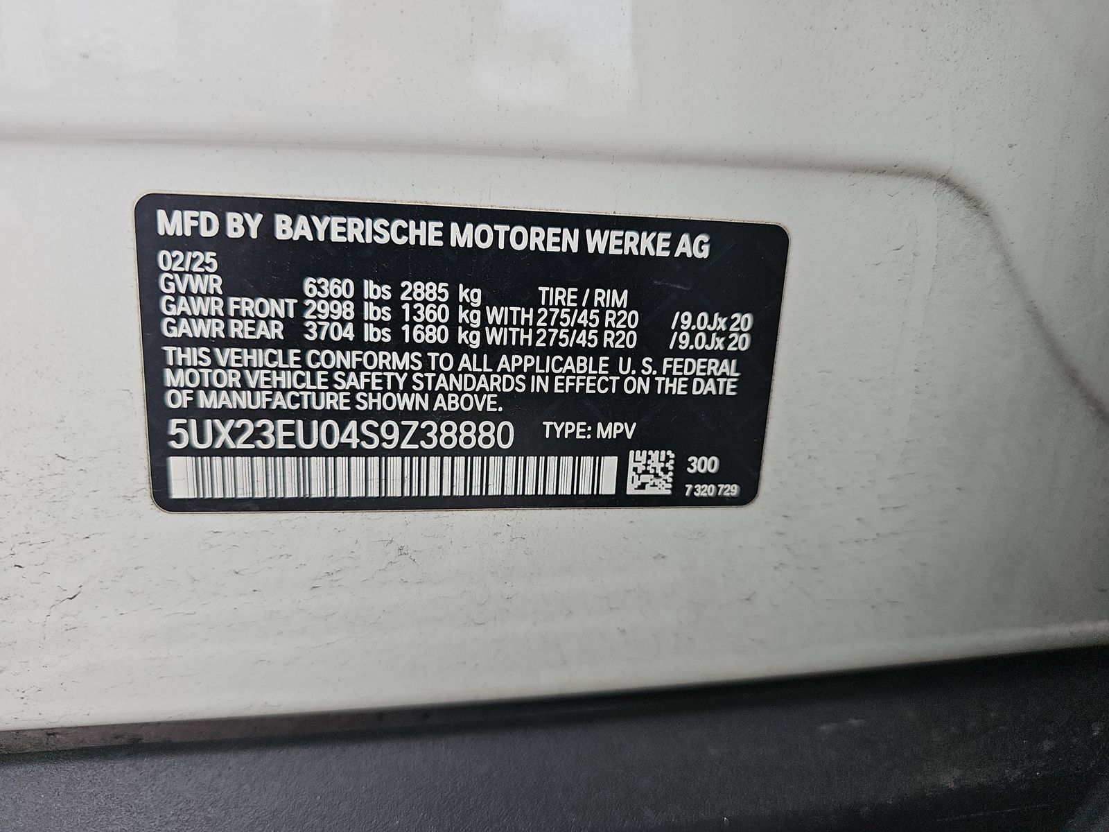 2025 BMW X5 xDrive40i AWD