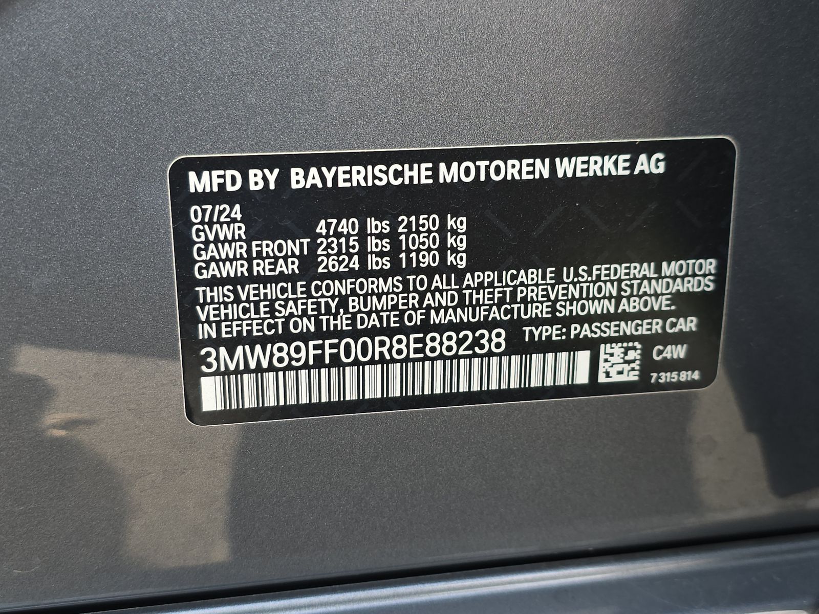 2024 BMW 3 Series 330i xDrive AWD