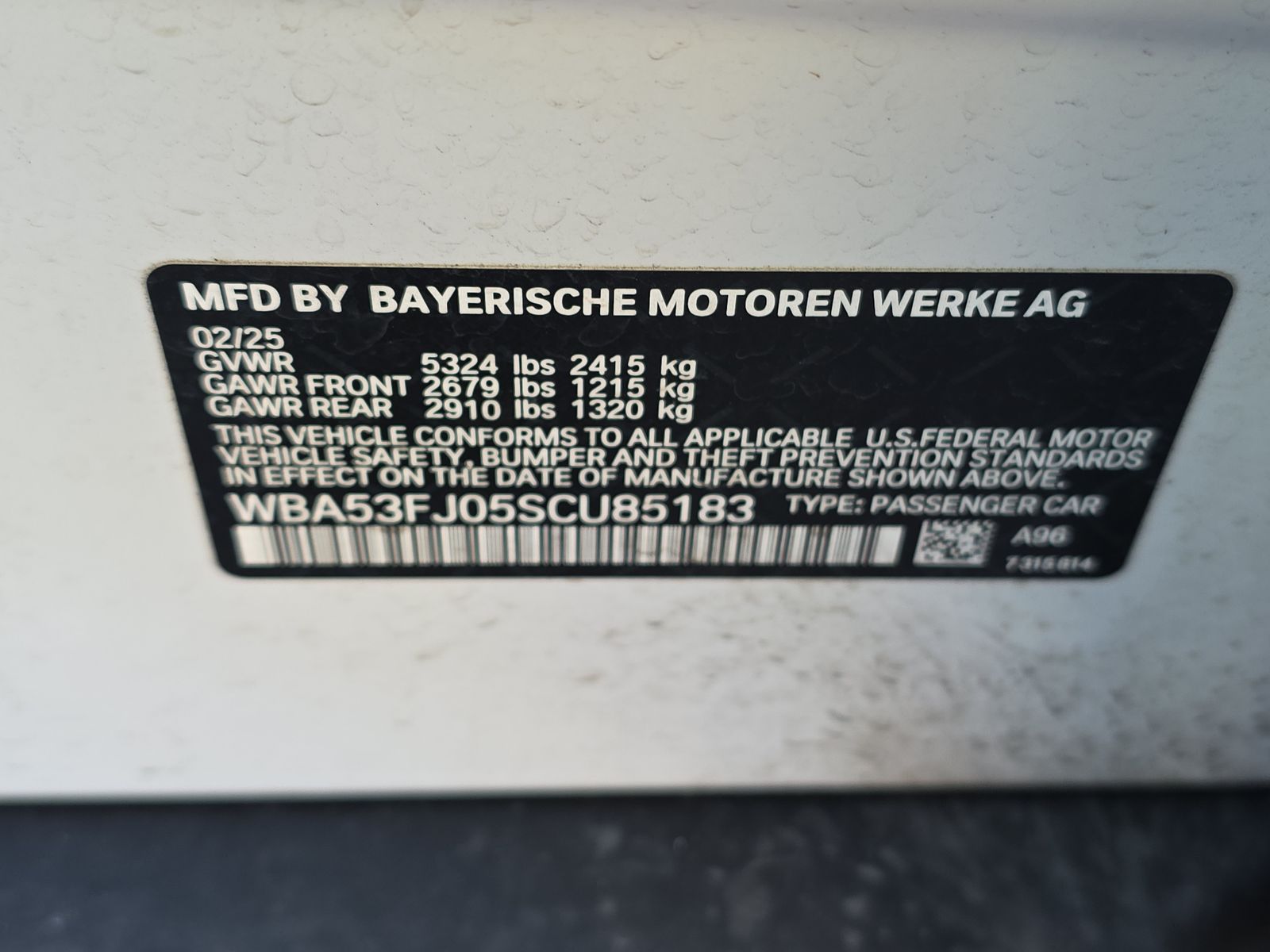 2025 BMW 5 Series 530i xDrive AWD