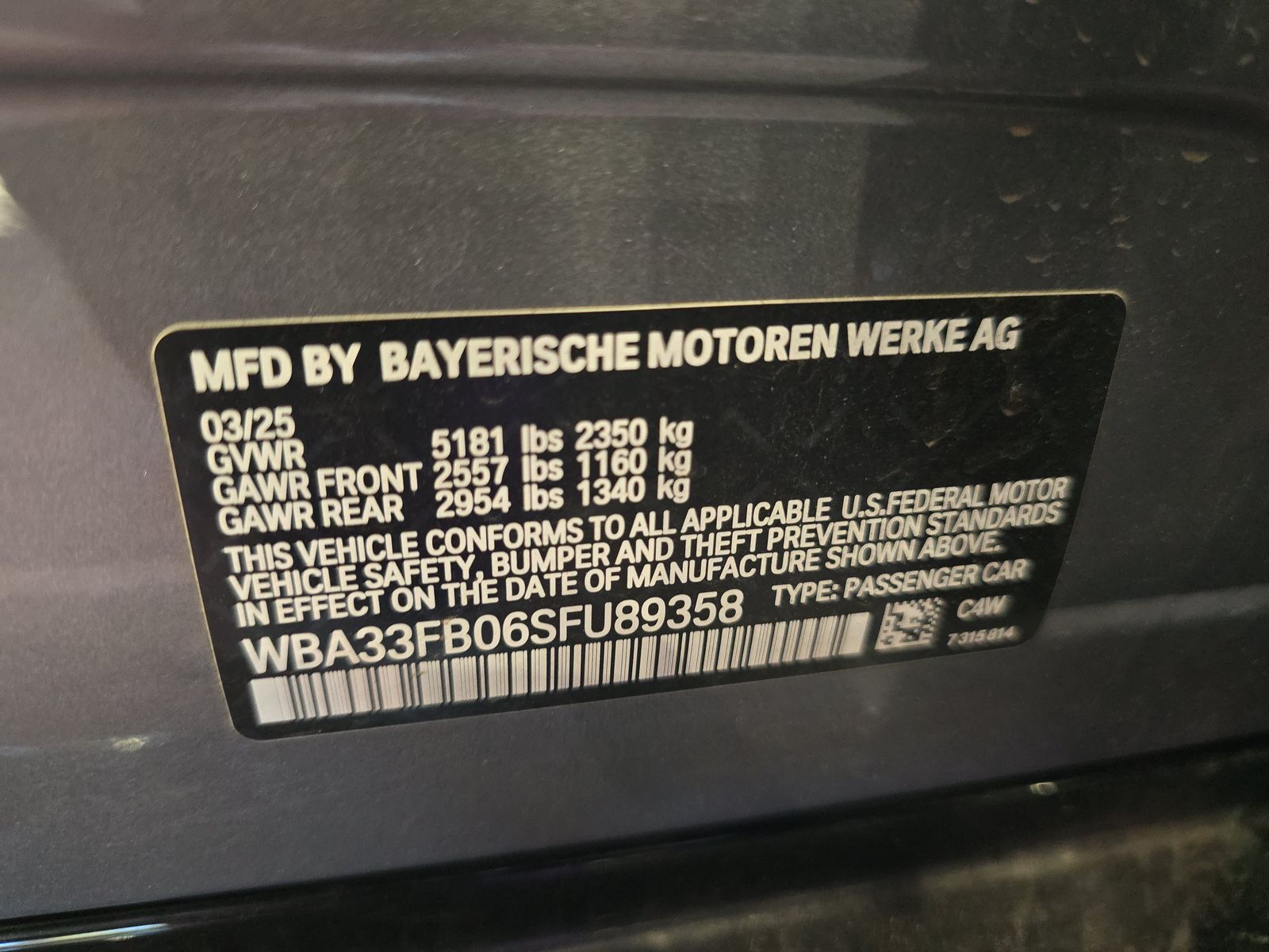 2025 BMW 4 Series 430i xDrive AWD