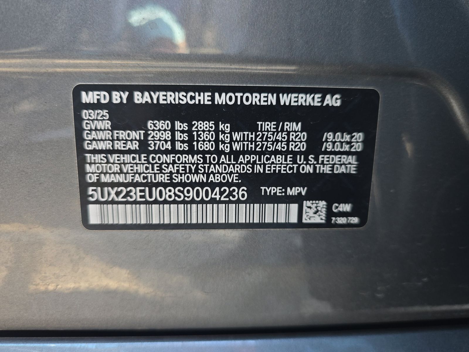 2025 BMW X5 xDrive40i AWD