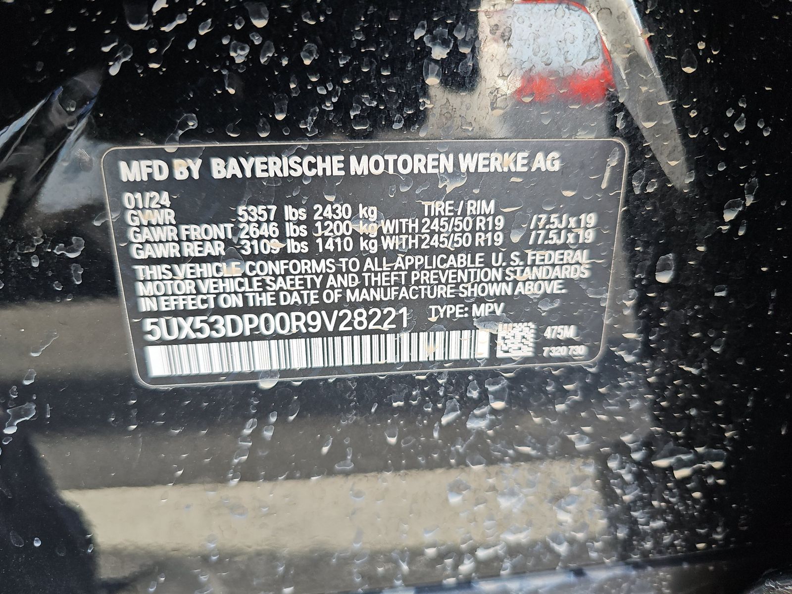 2024 BMW X3 xDrive30i AWD