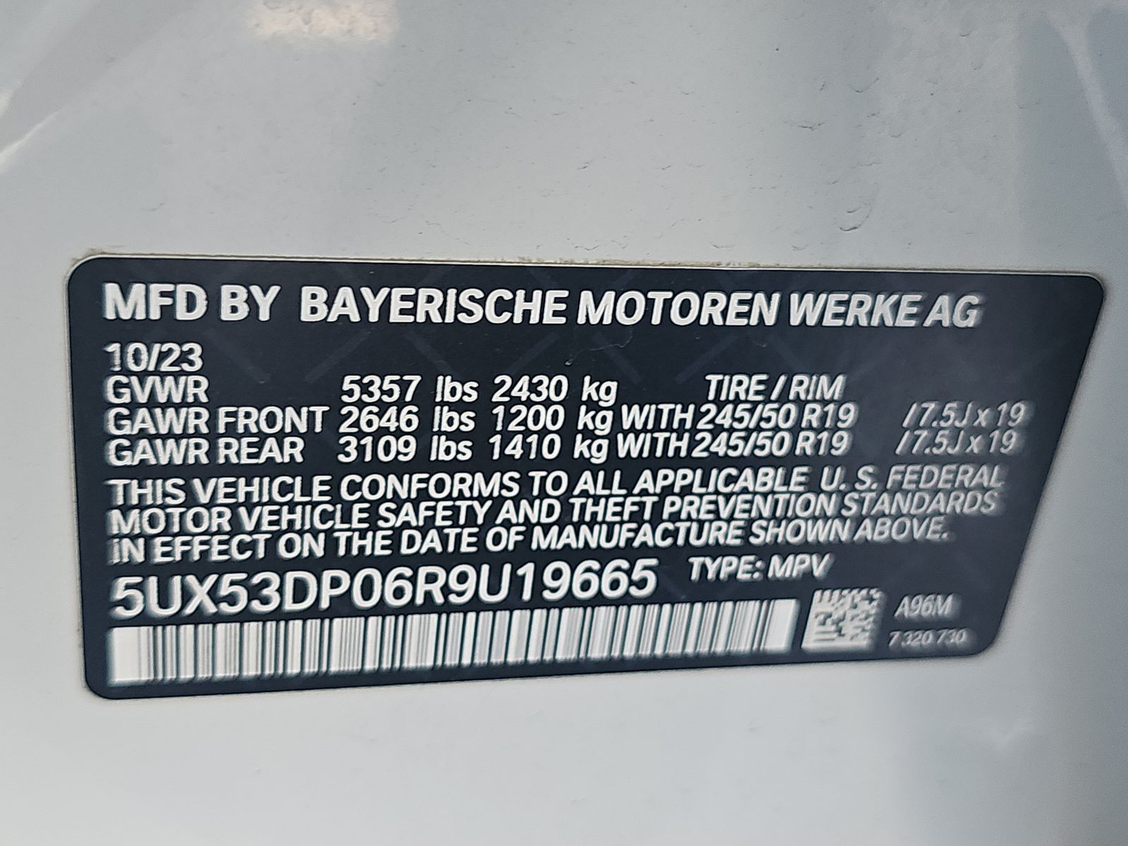 2024 BMW X3 xDrive30i AWD