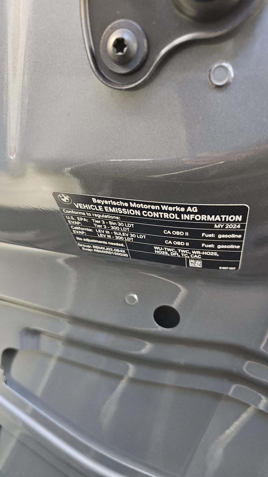 2024 BMW X3 sDrive30i RWD