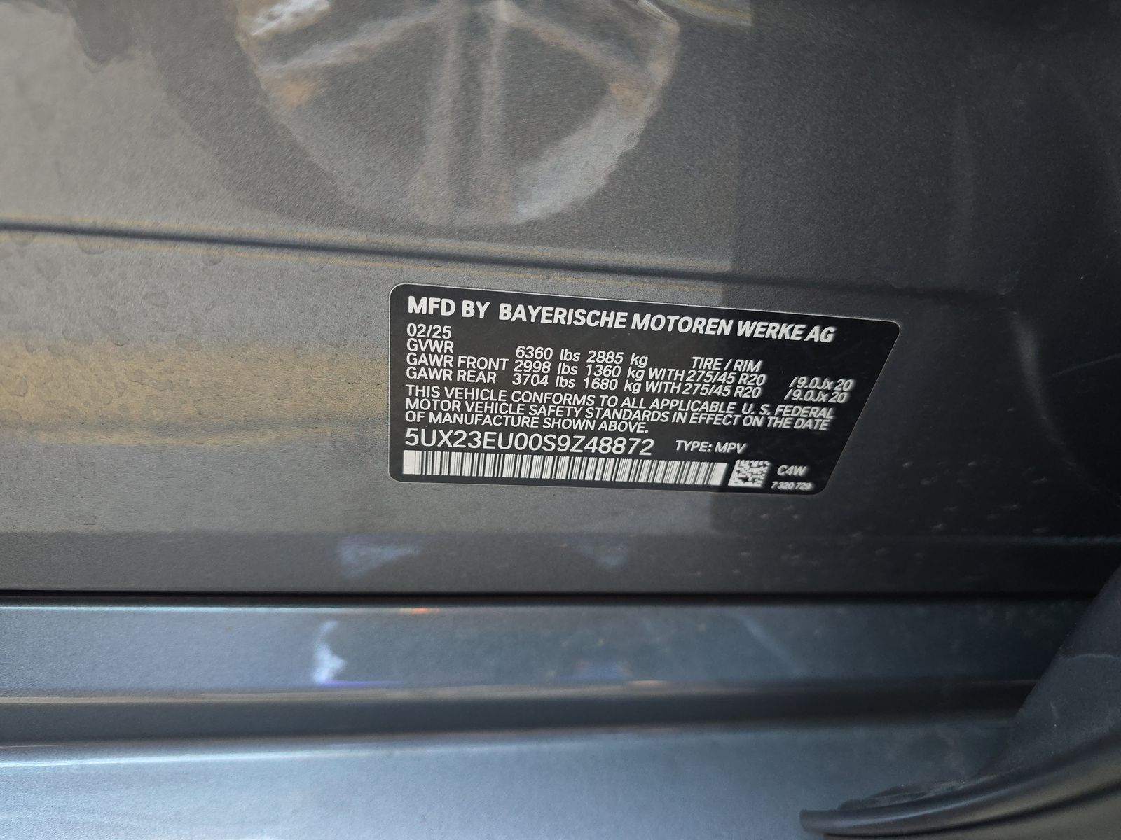 2025 BMW X5 xDrive40i AWD