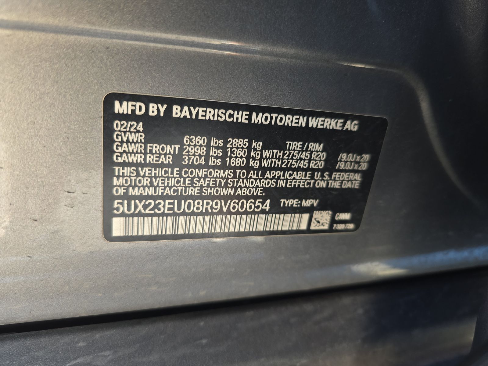 2024 BMW X5 xDrive40i AWD