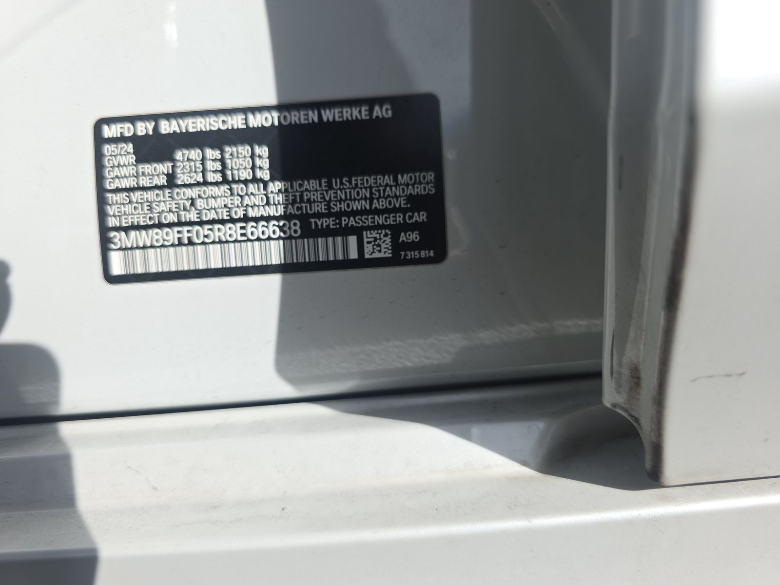 2024 BMW 3 Series 330i xDrive AWD