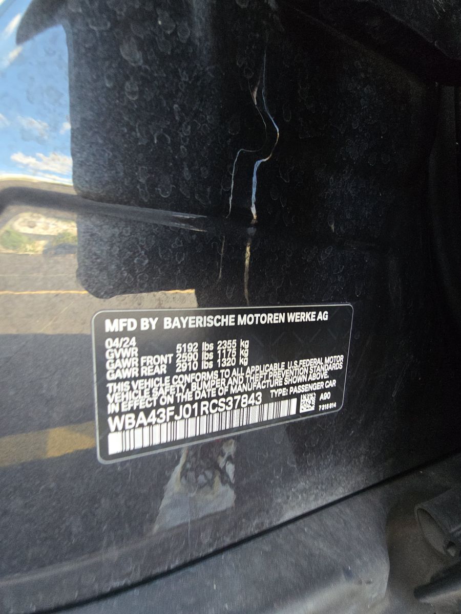 2024 BMW 5 Series 530i RWD