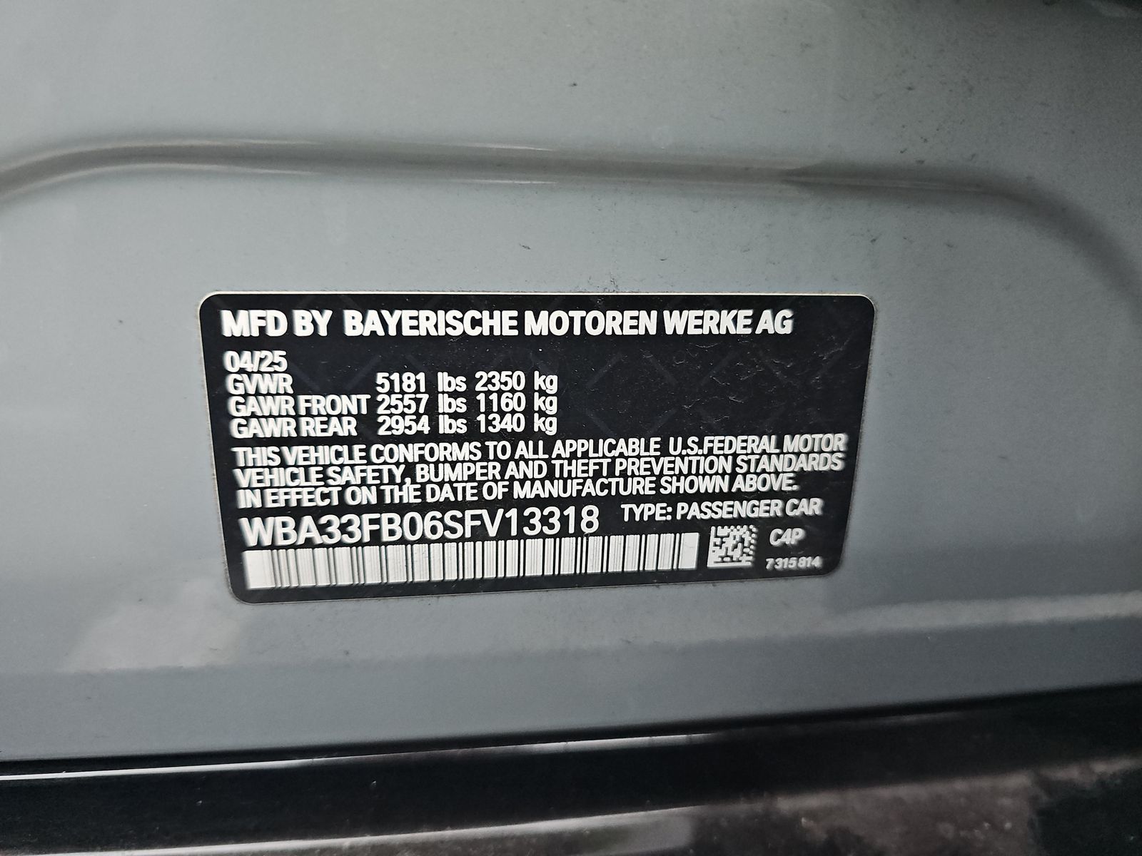 2025 BMW 4 Series 430i xDrive AWD