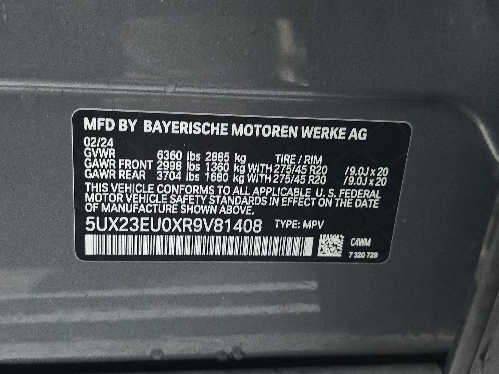 2024 BMW X5 xDrive40i AWD