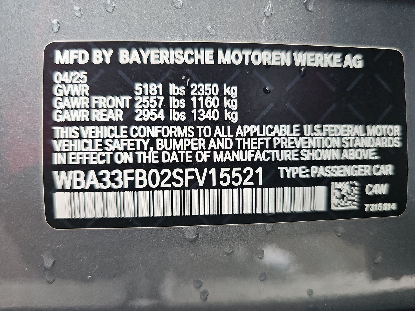 2025 BMW 4 Series 430i xDrive AWD