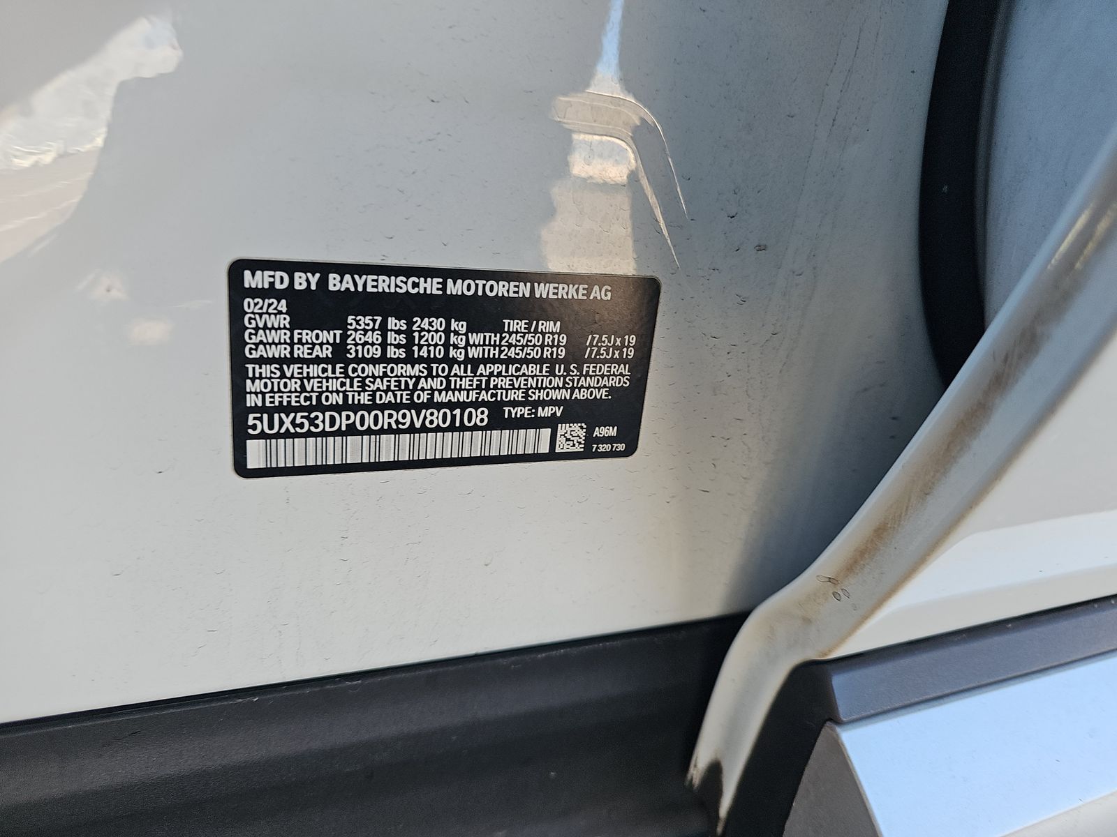 2024 BMW X3 xDrive30i AWD