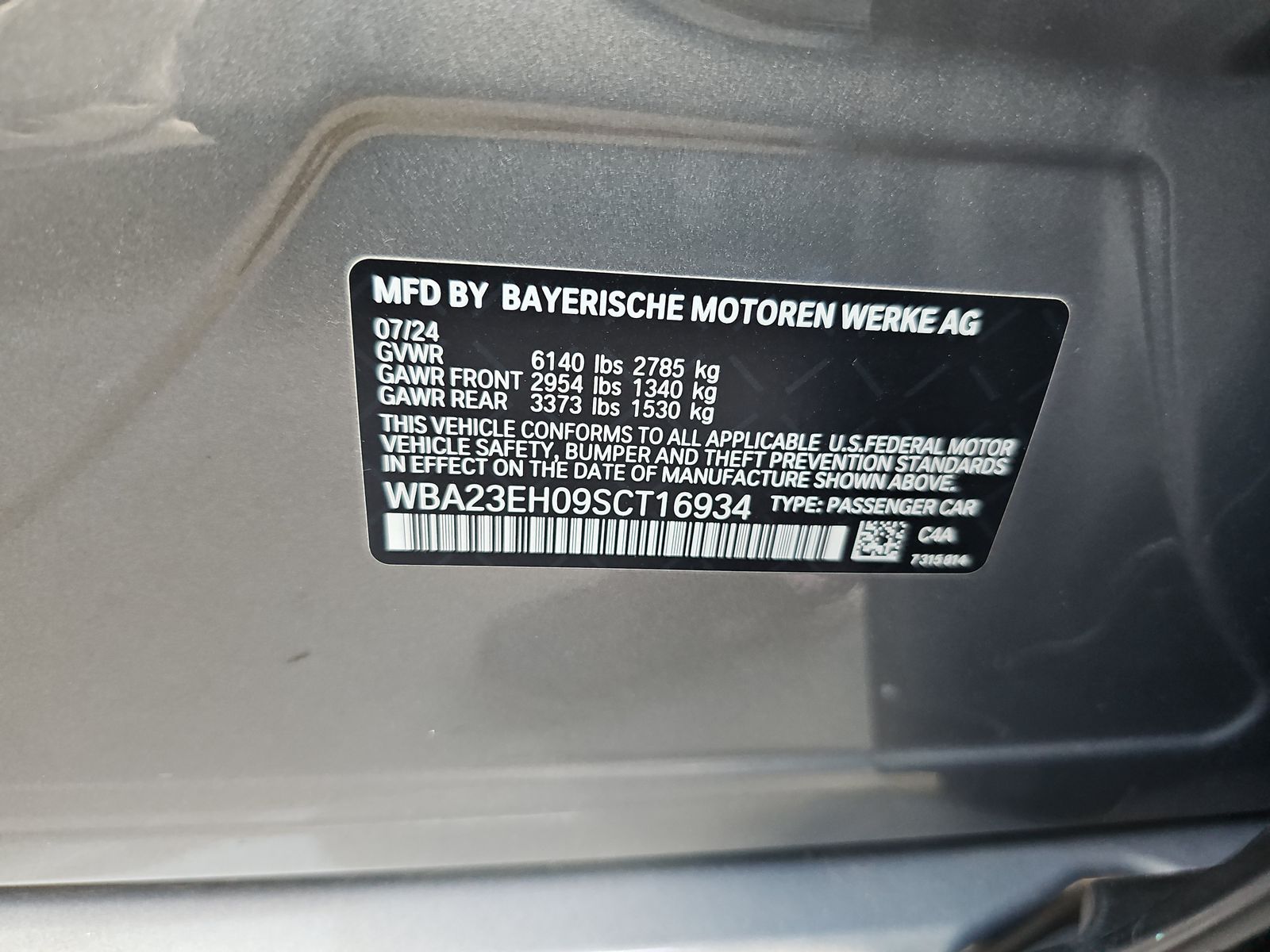 2025 BMW 7 Series 740i RWD